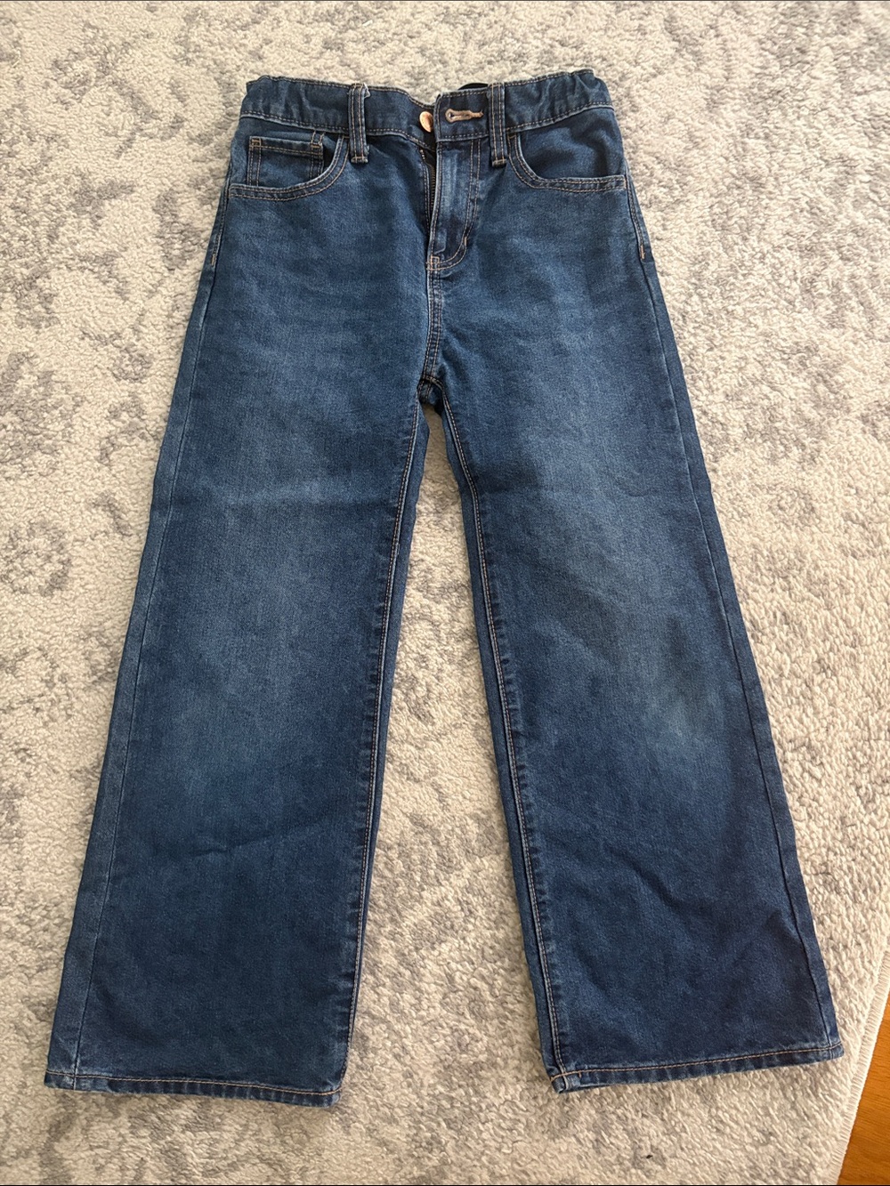Old Navy Kids Straight-Leg Dark Blue Jeans